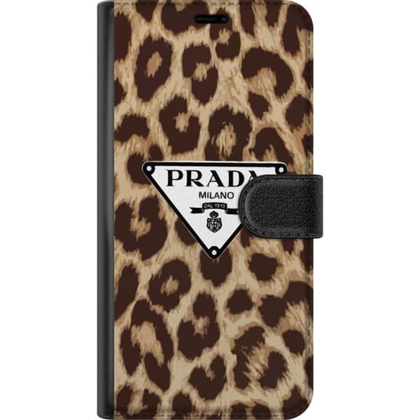 Kompatibel Tegnebogsetui til Apple iPhone XS Max Brunt leopardmønster - dyremønster i brunt og beige brun