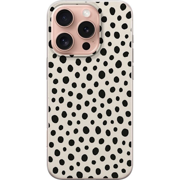 Apple iPhone 16 Pro Gennemsigtig cover Dot Dance