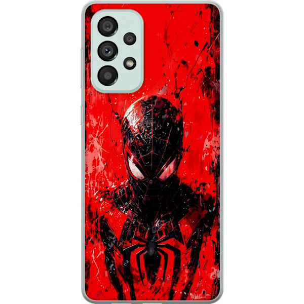 Samsung Galaxy A73 5G Gjennomsiktig deksel Spider Man