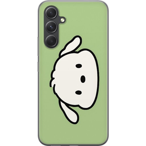 Samsung Galaxy S24 FE Läpinäkyvä kuori Snoopy Flip