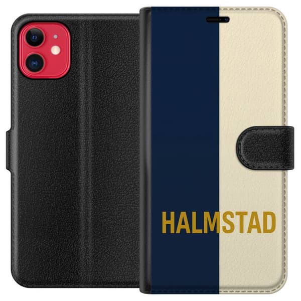 Kompatibel Tegnebogsetui til Apple iPhone 11 Halmstad – Fodbold