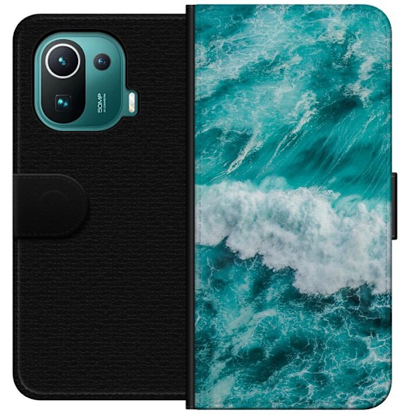 Xiaomi Mi 11 Pro Lompakkokotelo Meri
