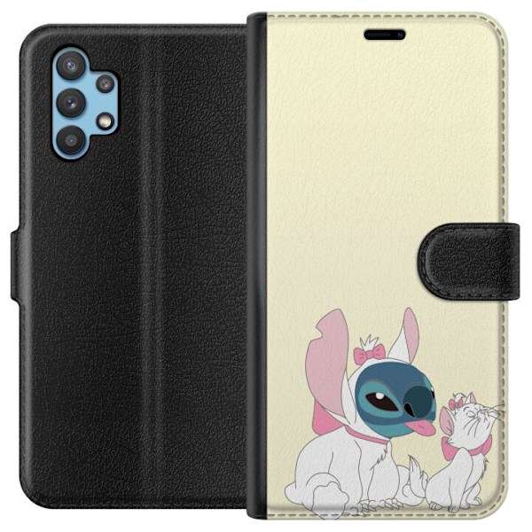 Samsung Galaxy A32 5G Lommeboketui Stitch Aristocats