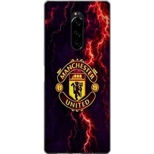 Sony Xperia 1 Gennemsigtig cover Manchester United