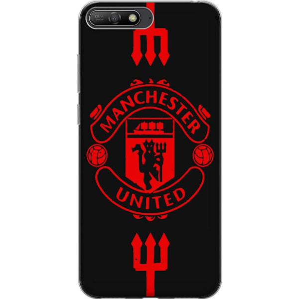 Huawei Y6 (2018) Genomskinligt Skal ManchesterUnited