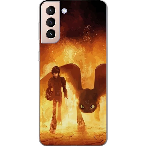 Samsung Galaxy S21 Läpinäkyvä kuori Loikkakouluttaja