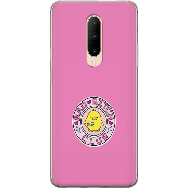 Kompatibelt Mobildeksel til OnePlus 7 Pro Bad Bitch Club rosa