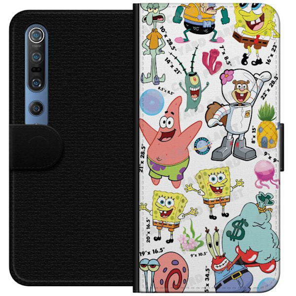 Xiaomi Mi 10 Pro 5G Lommeboketui SpongeBob SquarePants