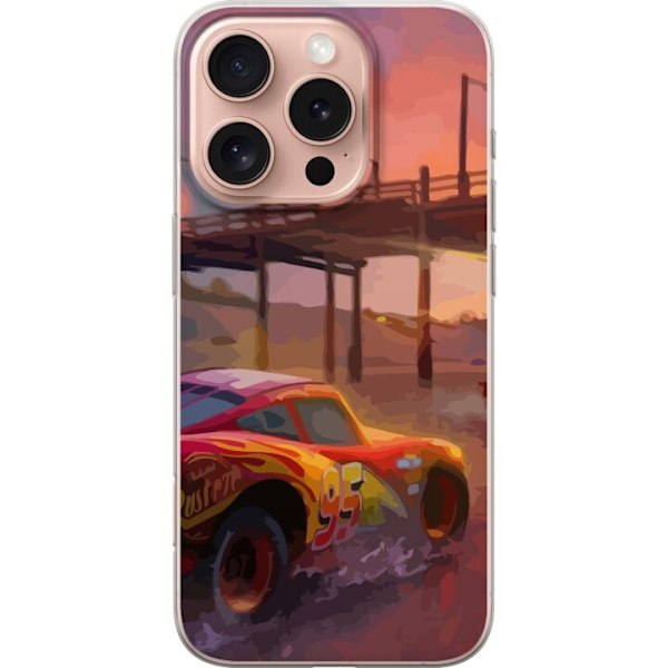 Apple iPhone 16 Pro Läpinäkyvä kuori Salama McQueen