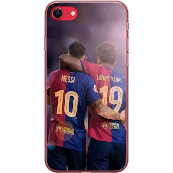 Apple iPhone SE (2022) Läpinäkyvä kuori Lamine Yamal Messi