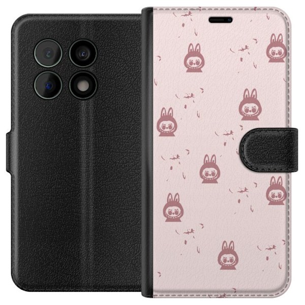 OnePlus 10 Pro Lompakkokotelo Labubu Neon Pop - Neonvärinen p