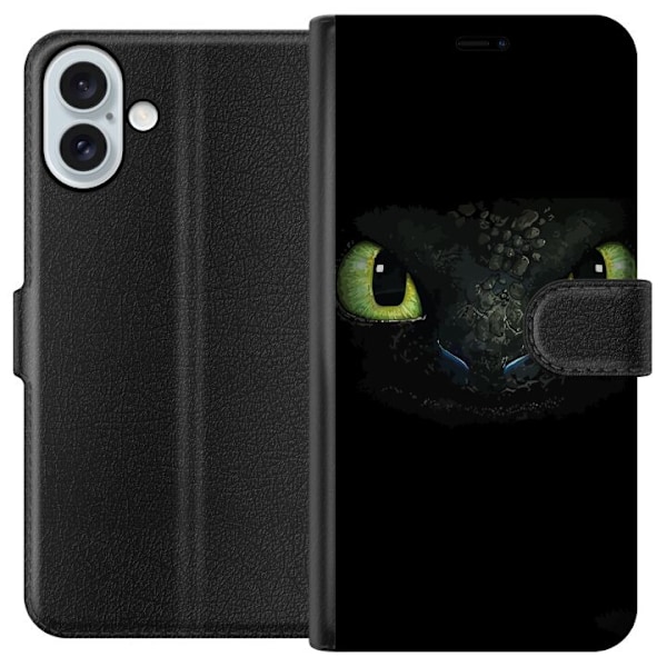 Apple iPhone 16 Plus Plånboksfodral How to Train Your Dragon (Draktränaren)