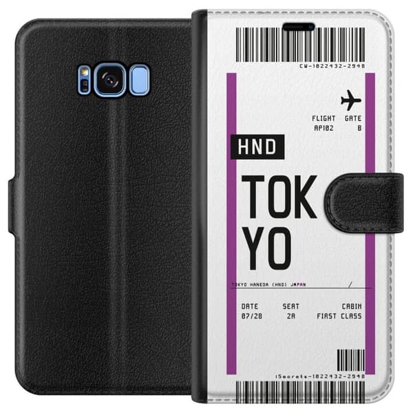 Kompatibel Tegnebogsetui til Samsung Galaxy S8 Tokyo