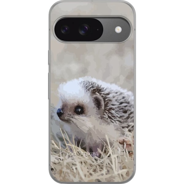 Google Pixel 9 Gjennomsiktig deksel Hedgehog