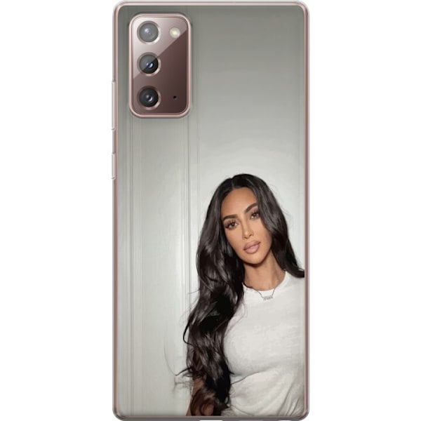 Samsung Galaxy Note20 Genomskinligt Skal Kim Kardashian – Ic