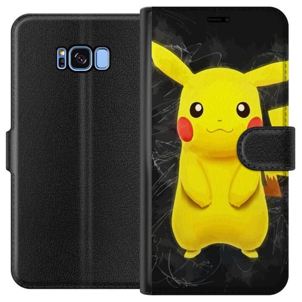 Kompatibelt Plånboksfodral till Samsung Galaxy S8 Pokemon