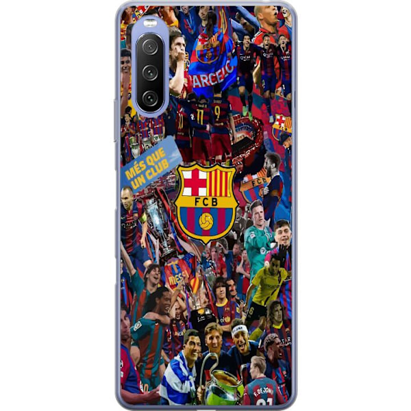 Sony Xperia 10 III Lite Genomskinligt Skal I Love FCB