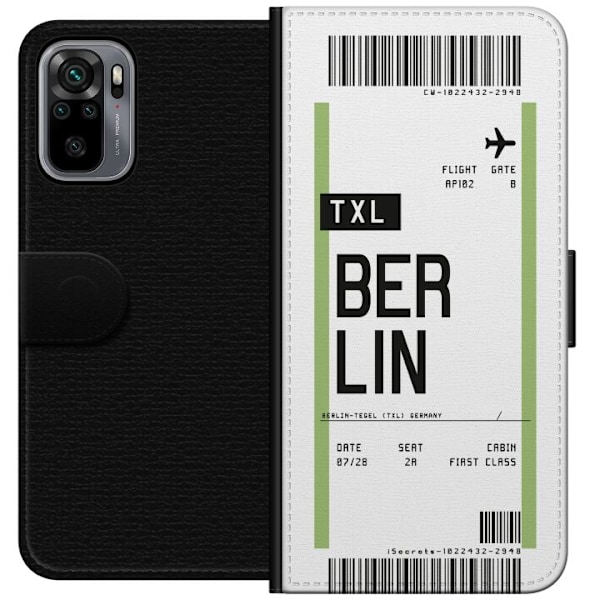 Xiaomi Redmi Note 10S Plånboksfodral Berlin