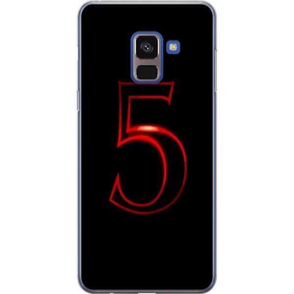 Samsung Galaxy A8 (2018) Gennemsigtig cover Stranger Things