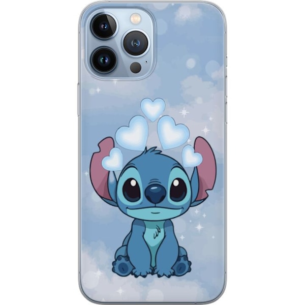 Apple iPhone 13 Pro Max Läpinäkyvä kuori Stitch Hyppäävä Ilo - Hauska Suunnittelu Lahjalle