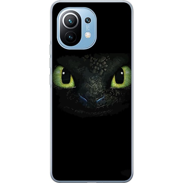 Xiaomi Mi 11 Genomskinligt Skal How to Train Your Dragon (Draktränaren)