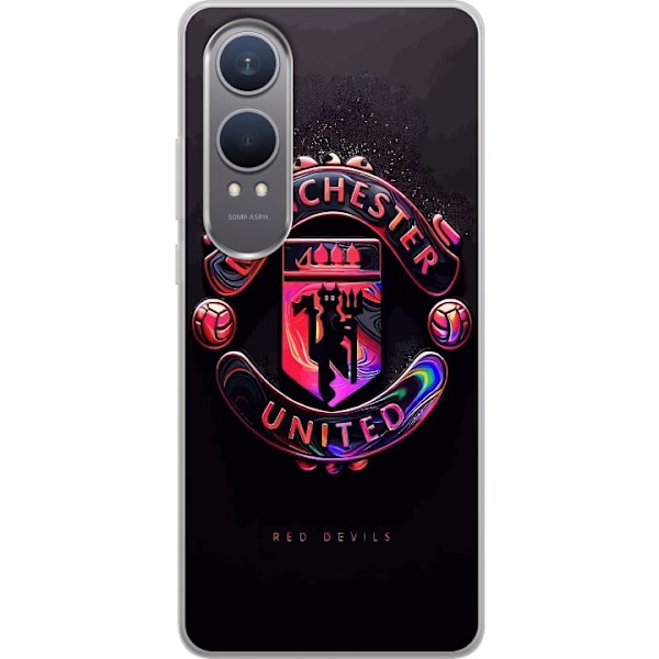 OnePlus Nord CE4 Lite Läpinäkyvä kuori Manchester United