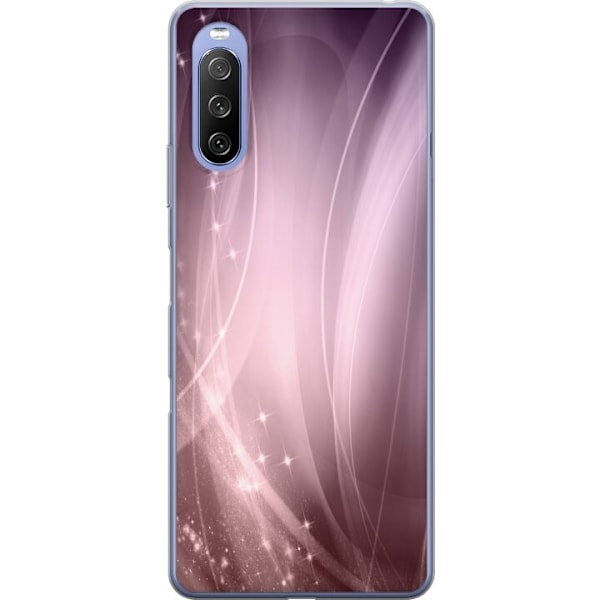 Sony Xperia 10 III Läpinäkyvä kuori Vaaleanpunainen