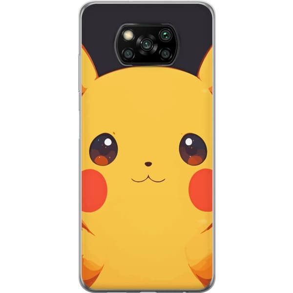 Kompatibelt Mobilskal till Xiaomi Poco X3 NFC Pikachu