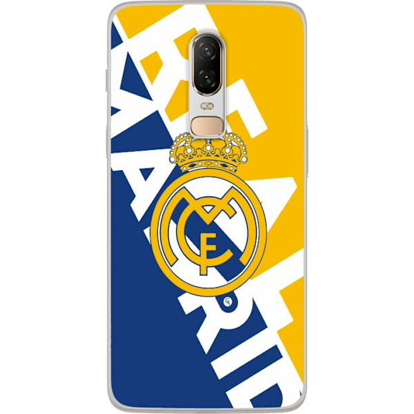 OnePlus 6 Genomskinligt Skal Real Madrid