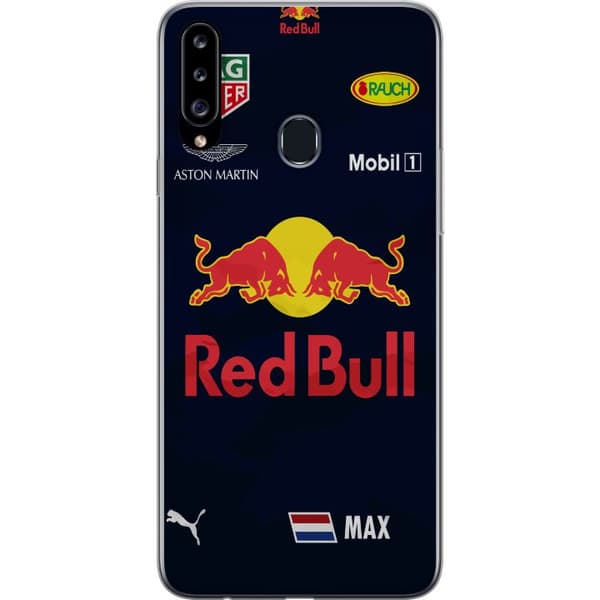 Kompatibelt Mobildeksel til Samsung Galaxy A20s Red Bull Formula 2