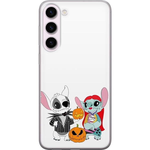 Samsung Galaxy S23+ Läpinäkyvä kuori Stitch perhe addams