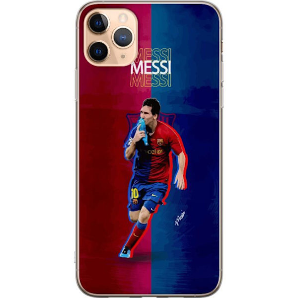 Apple iPhone 11 Pro Max Gjennomsiktig deksel Messi