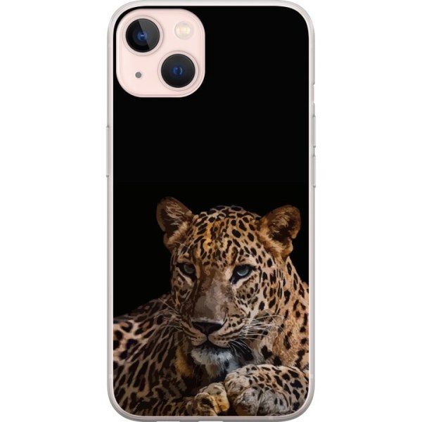 Apple iPhone 13 mini Gennemsigtig cover Leopard