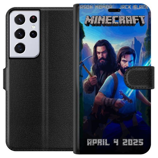 Samsung Galaxy S21 Ultra 5G Plånboksfodral A Minecraft Movie