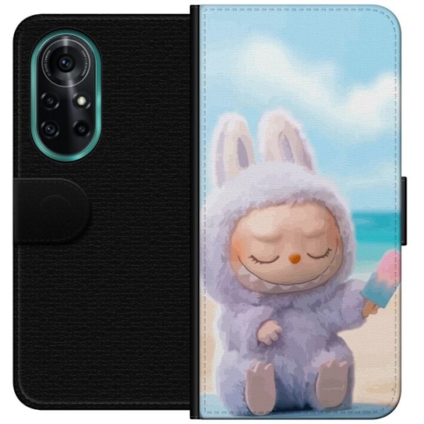 Huawei nova 8 Pro Lompakkokotelo Labubu Vaaleanpunainen Tunnelma