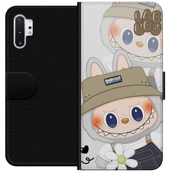 Samsung Galaxy Note10+ Tegnebogsetui Labubu Minimal Mood - Enk