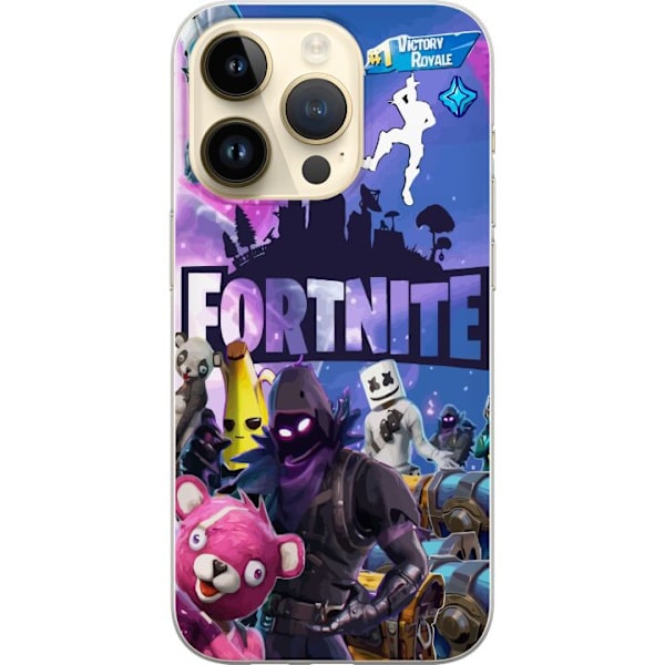 Apple iPhone 14 Pro Läpinäkyvä kuori Fortnite