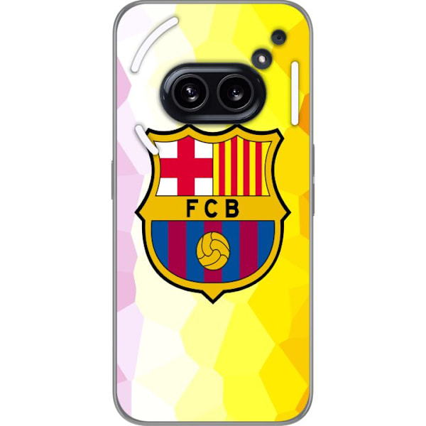 Nothing Phone (2a) Läpinäkyvä kuori FC Barcelona