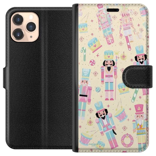 Kompatibel Tegnebogsetui til Apple iPhone 11 Pro Jul pink