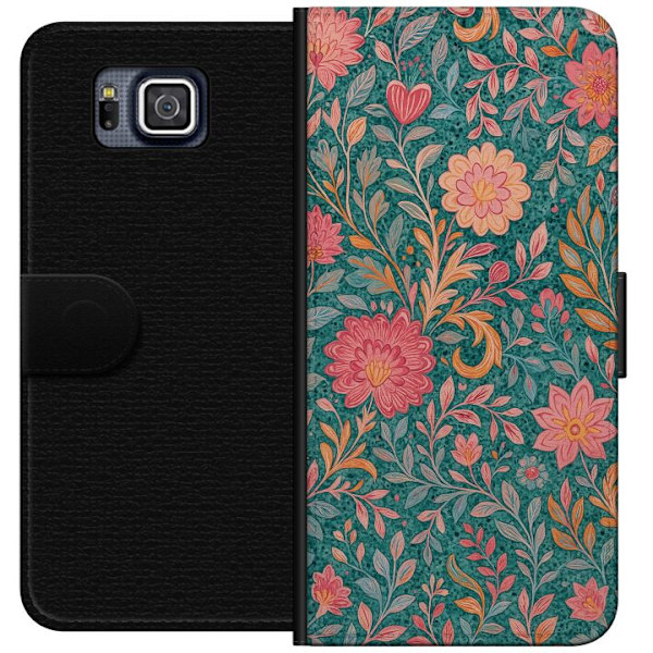 Samsung Galaxy Alpha Lommeboketui Floral Dream