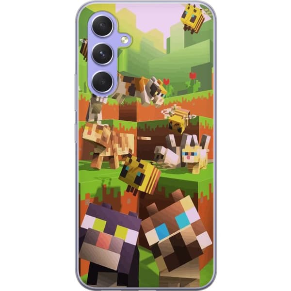 Kompatibelt Mobildeksel til Samsung Galaxy A54 MineCraft