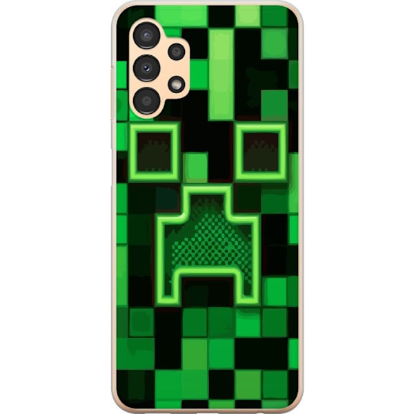 Samsung Galaxy A13 Genomskinligt Skal Minecraft