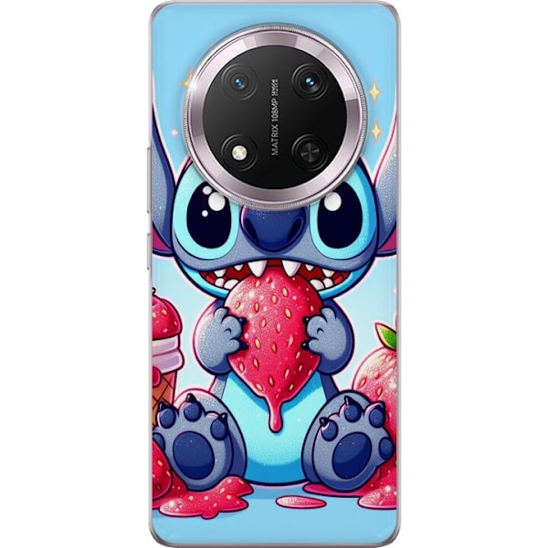 Honor Magic7 Lite Gjennomsiktig deksel Strawberry Stitch