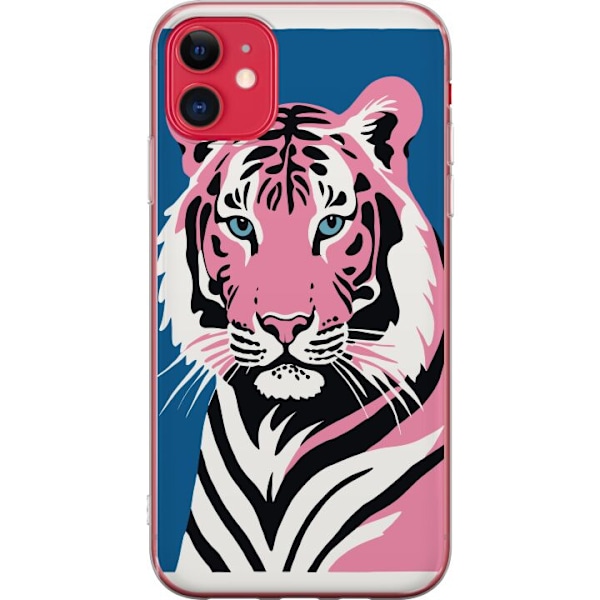 Apple iPhone 11 Genomskinligt Skal Thoughtful Tiger