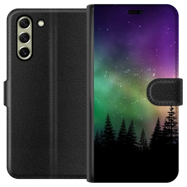 Samsung Galaxy S21 FE 5G Tegnebogsetui Nordlys
