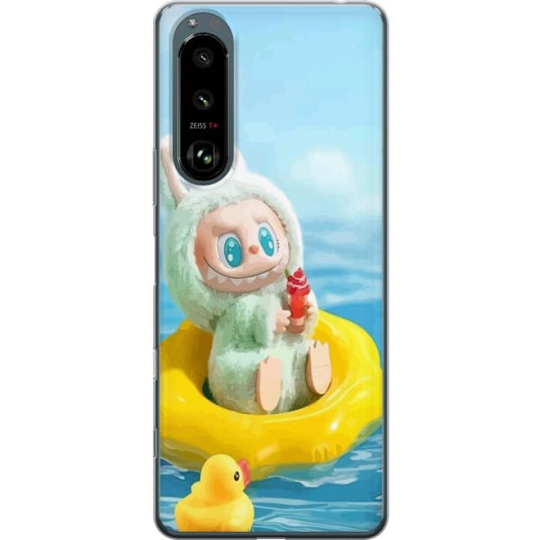 Sony Xperia 5 III Läpinäkyvä kuori Labubu Stripe Attack - R
