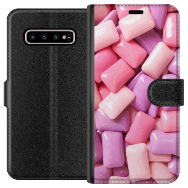Kompatibelt Lommeboketui til Samsung Galaxy S10+ Tugg