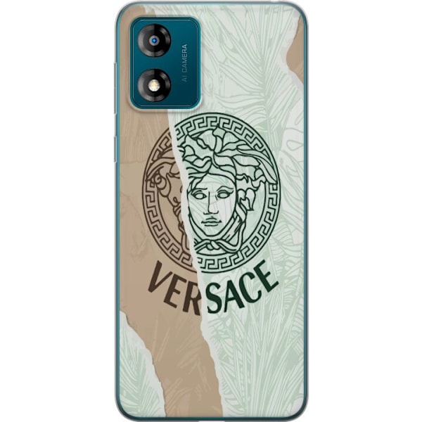 Motorola Moto E13 Läpinäkyvä kuori Versace