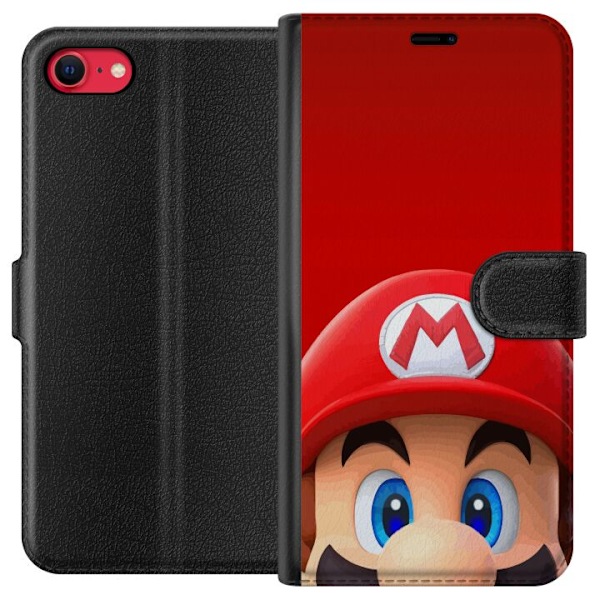 Apple iPhone 16e Lompakkokotelo Super Mario