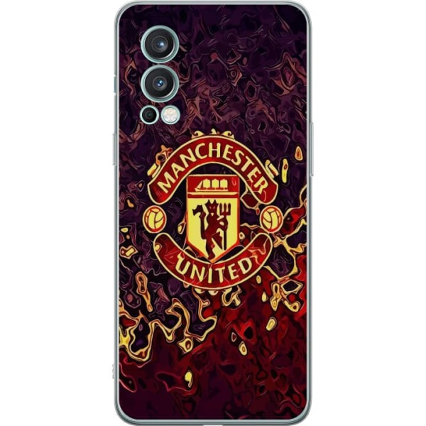 OnePlus Nord 2 5G Gennemsigtig cover Manchester United